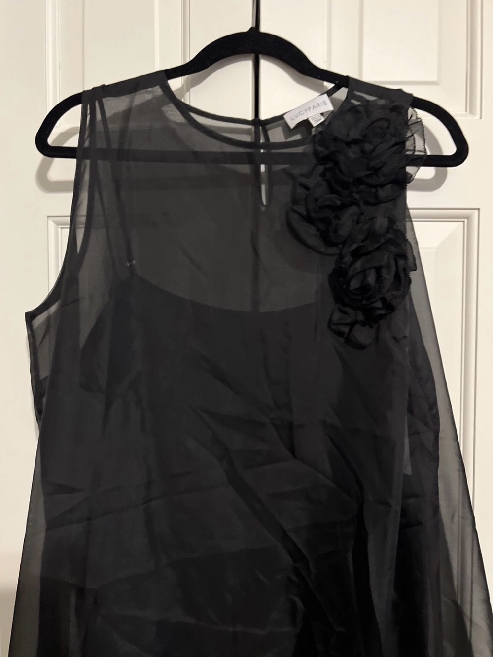 Lucy Paris Dress Xl Black Dressy Cocktail, Party Dress